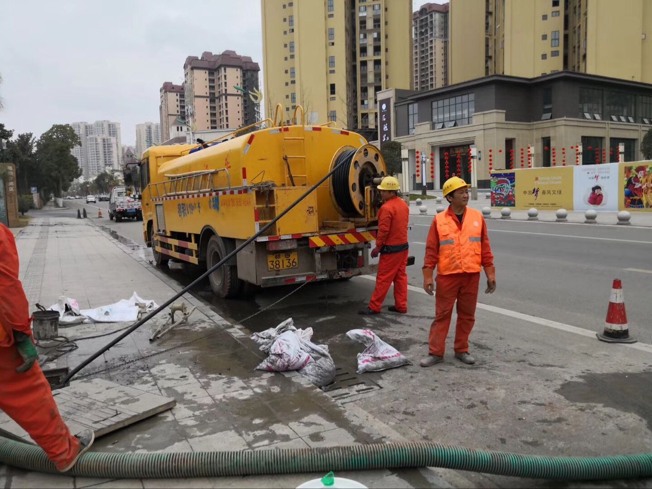 乌当排污管道清淤-管道清洗